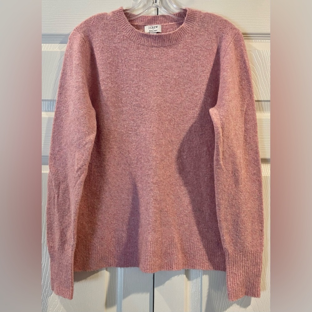 J. Crew Women’s Small Blue Extra Soft Long Sleeve Crew Neck Pullover Sweater